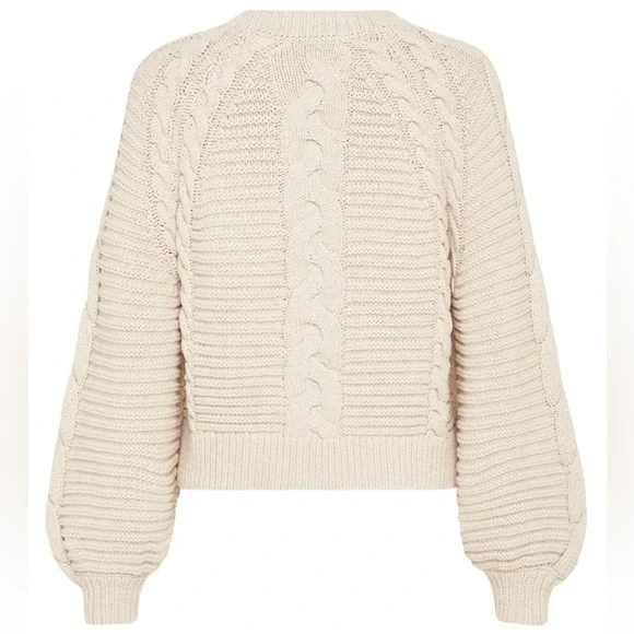 ๐ SOLD ๐ Spell Brunch Cable Knit Jumper in Sand ๐ซถ - Picture 9 of 16